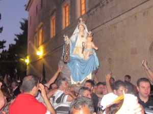 Prozession Unserer Lieben Frau vom Berge Karmel in Haifa